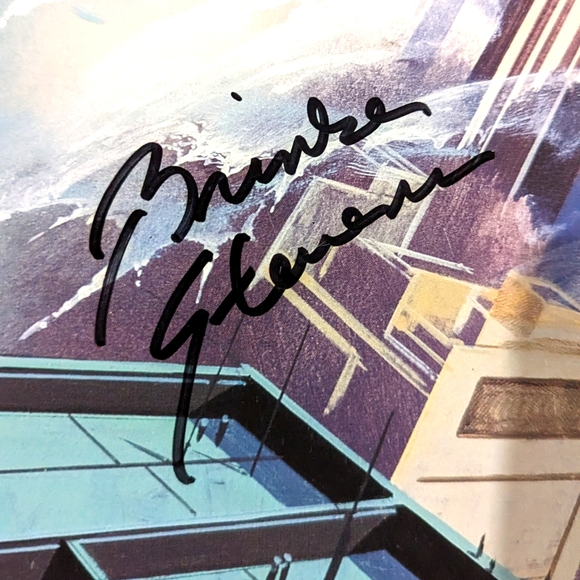 Vintage 1995 BORIS VALLEJO - PRINTED Poster SIGNED CO-SIGNED BY: BRINKE STEVENS - Picture 2 of 4